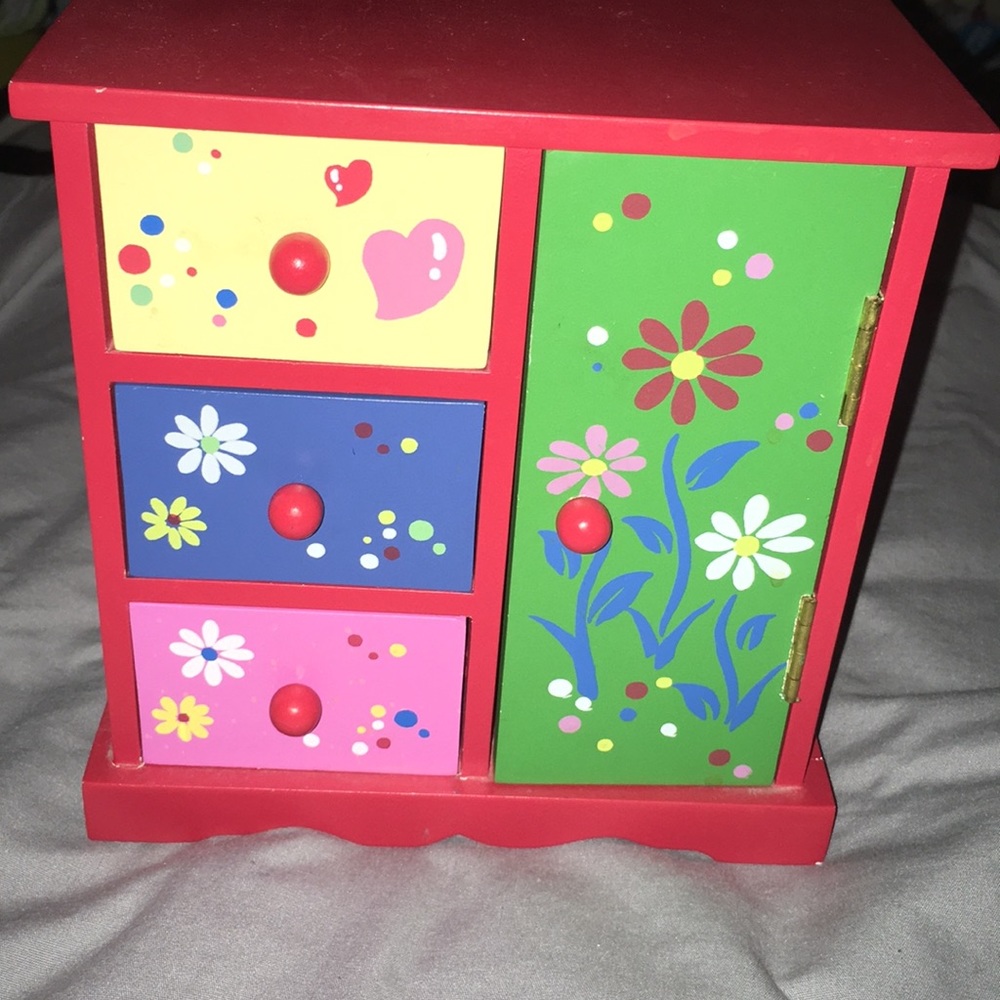 Floral Jewelry Box - Picture 2 of 7